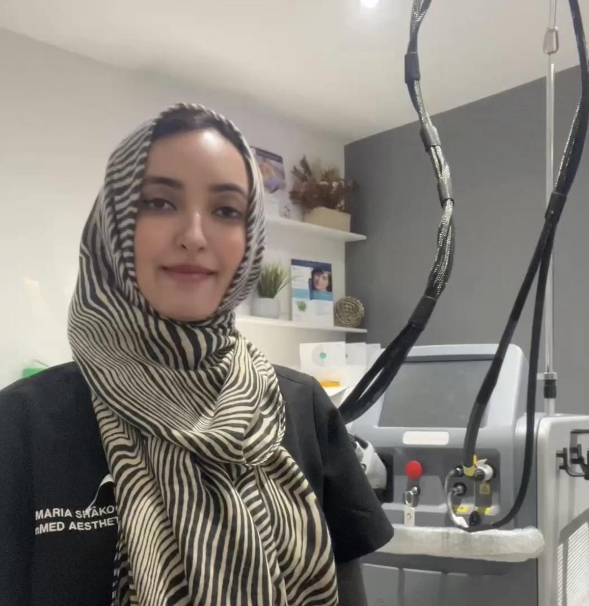 Dr Maria Shakoor, aesthetic doctor serving Stockton-on-Tees