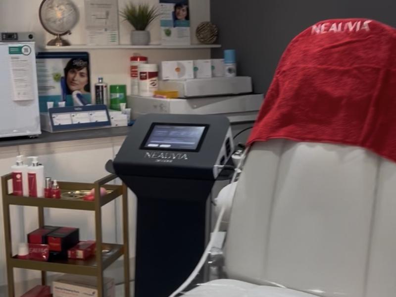 Neauvia Sectum radiofrequency skin tightening device at our Teesside clinic