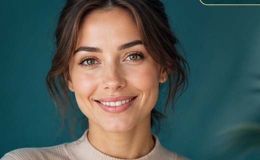 Glowing healthy skin after a personalised skin plan